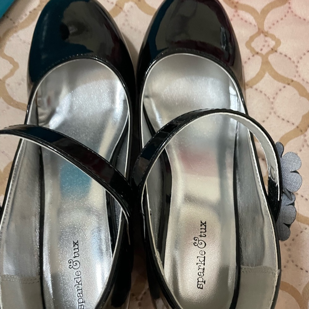 New black dress shoes for girls